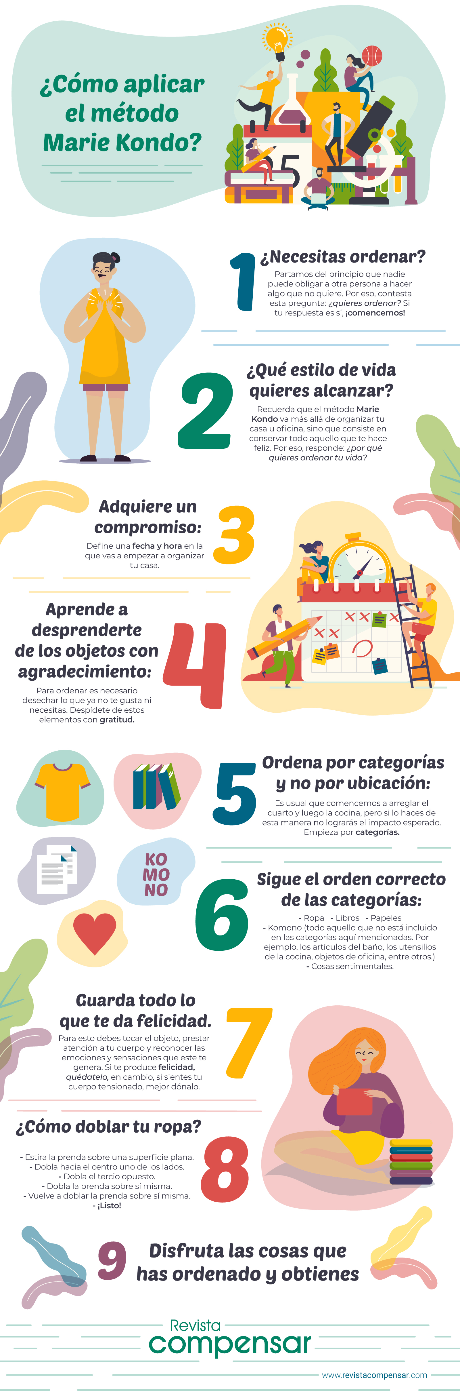 Consejos para mantener la casa en orden 