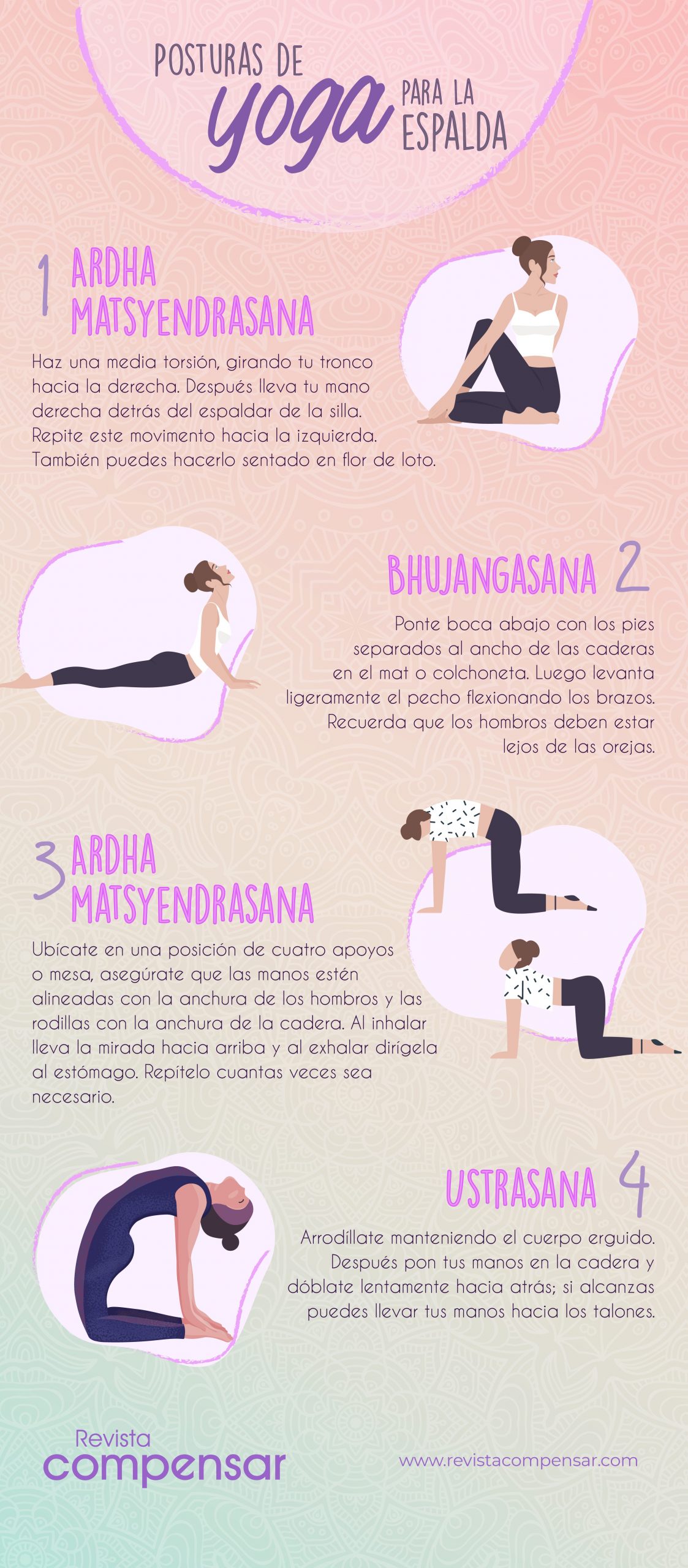 Posturas de yoga para la espalda