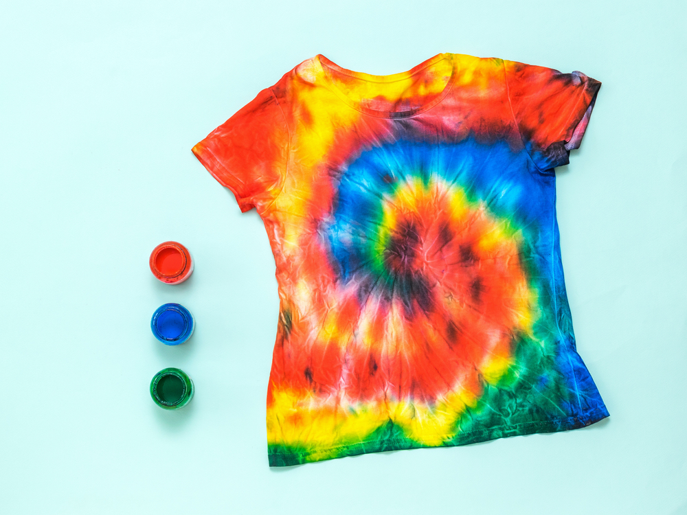 Camiseta tie-dye