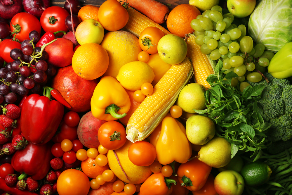 Verduras de todos los colores