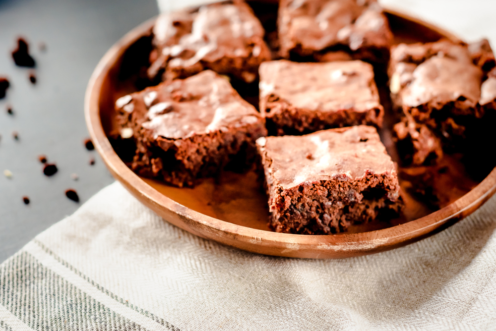 Brownie vegano