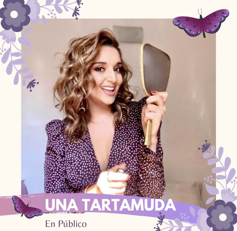 María Luisa Torres, creadora del podcast: una tartamuda en público. 