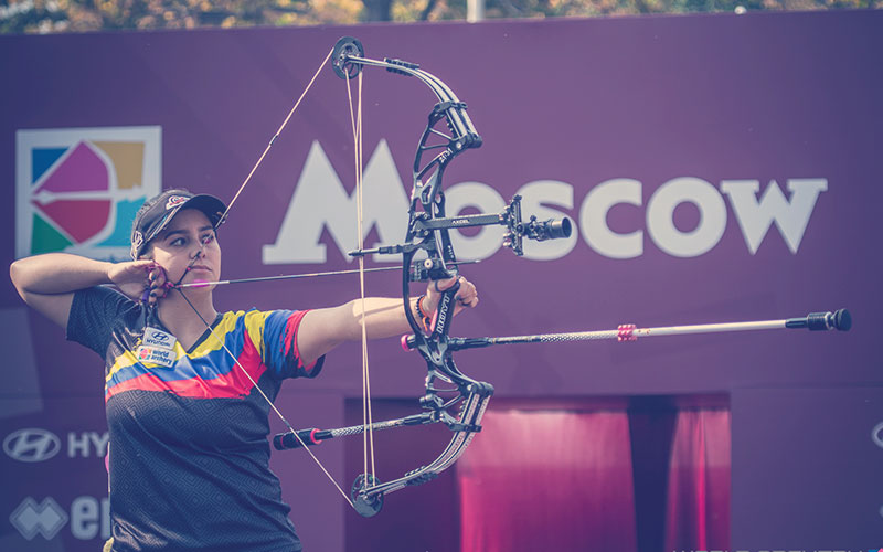 Pentacampeona mundial de tiro con arco compuesto y estudiante de medicina