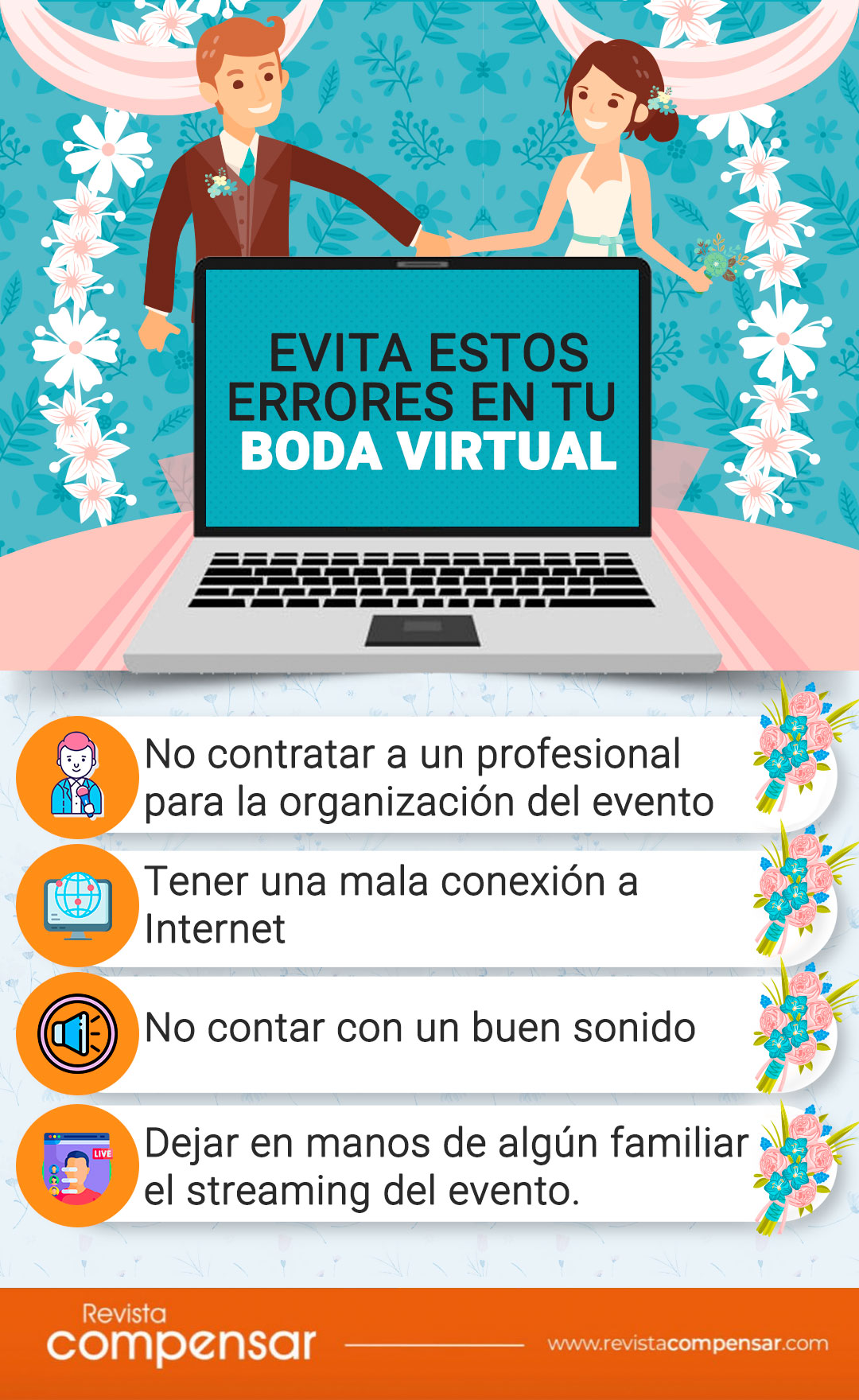 errores que se cometen en un matrimonio virtual