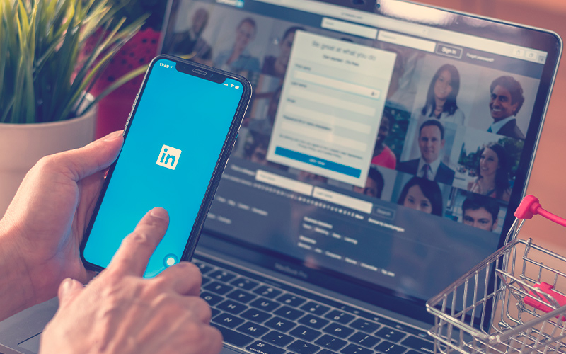 Buscando trabajo a través de LinkedIn 