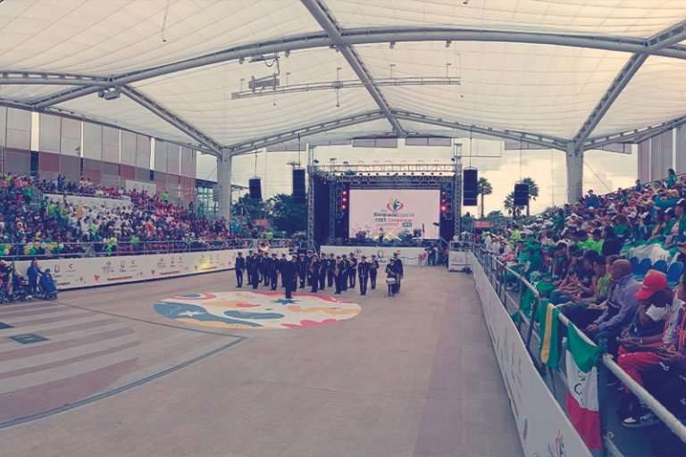 panorámica de la inauguración de la XXIV Olimpiada Especial FIDES - Compensar Iberoamérica