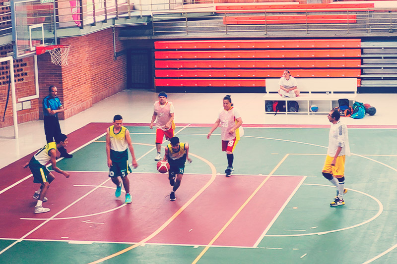 La selección de baloncesto de Villanueva derrotó a la actividad deportiva Bogotá 