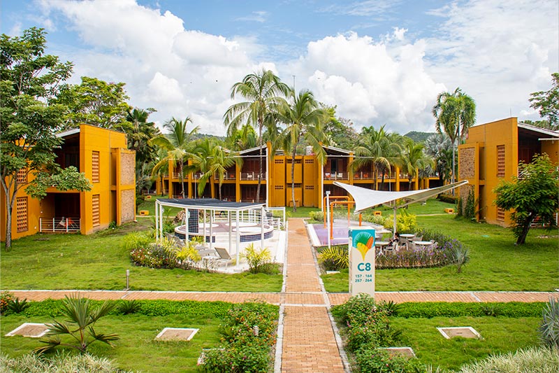 habitaciones Vista general del Hotel y Parque Acuático Lagosol