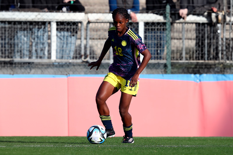 Linda Caicedo, jugadora de la Selección Colombia Femenina