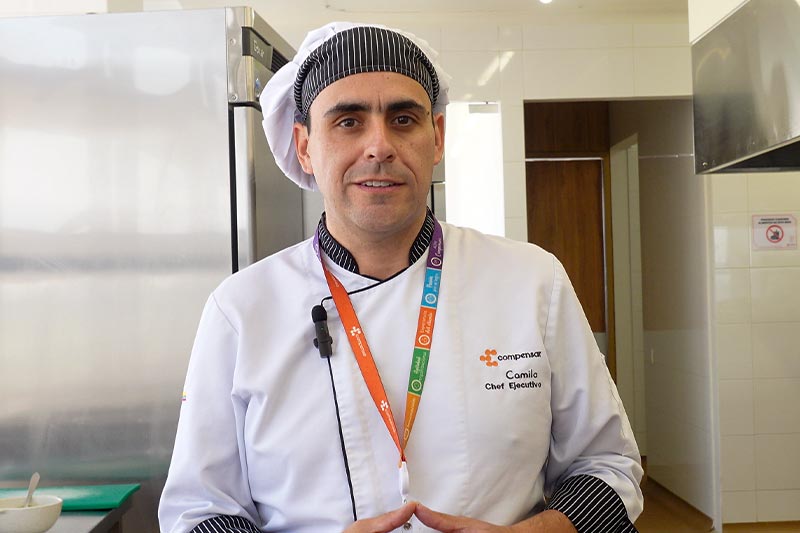 Camilo Lozada Chef Compensar
