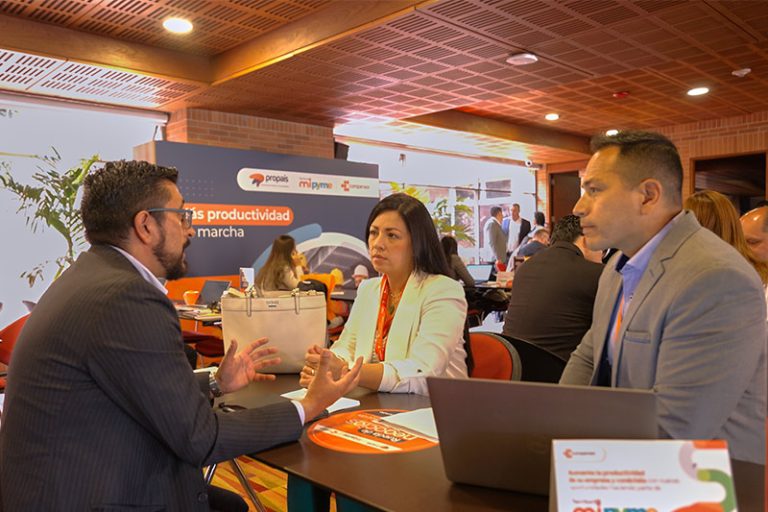 empresarios recibiendo asesoria