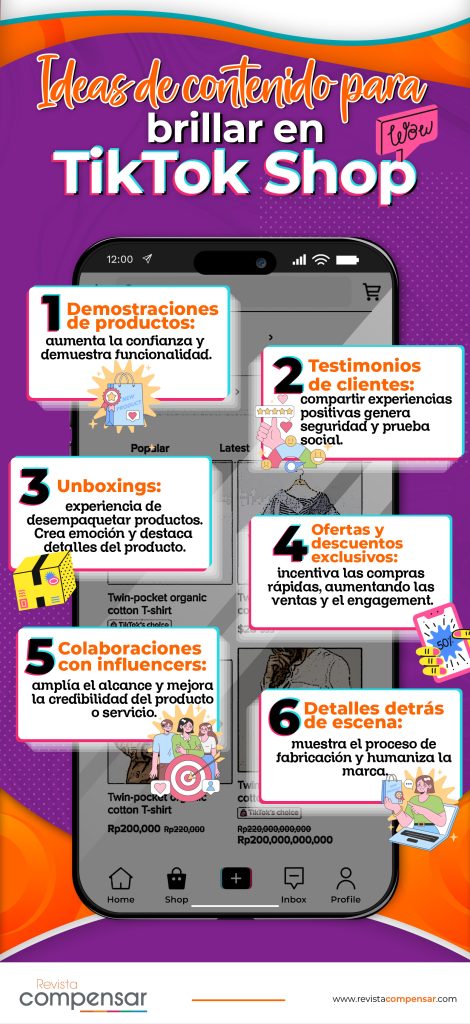Ideas de contenido para brillar en TikTok Shop (1)