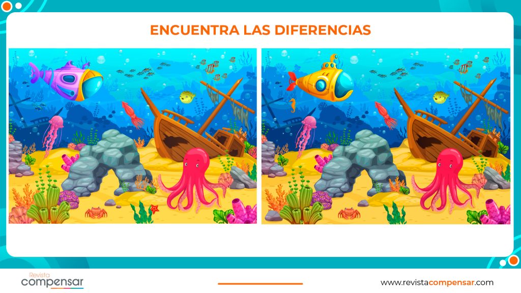 encuentra las diferencias