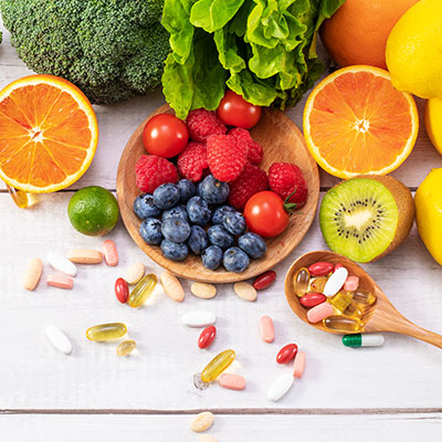 alimentos con vitaminas