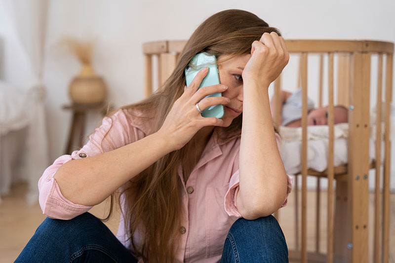 mama con depresion posparto