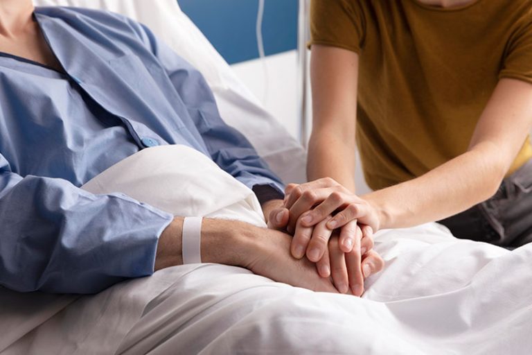 paciente en cuidados paliativos