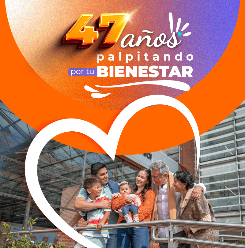 47 años - aniversario de Compensar