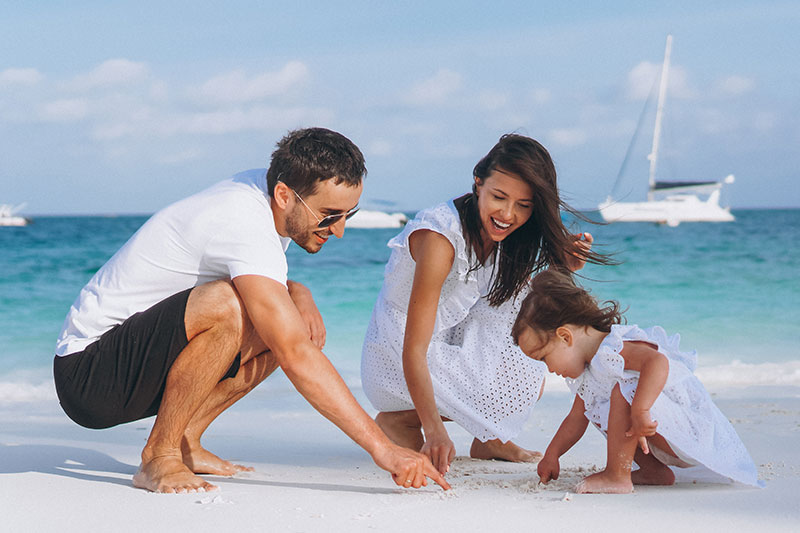 vacaciones de fin de año en familia