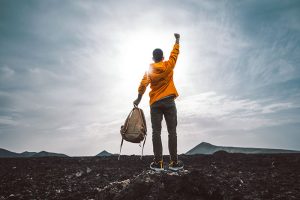 hombre con perseverancia