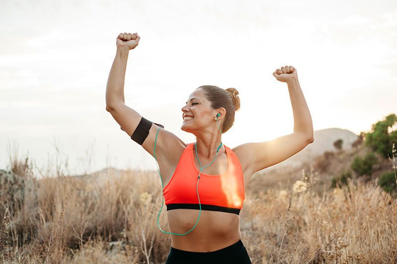 liberación de endorfinas con el ejercicio