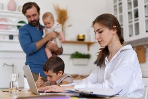 equilibrio entre el trabajo y la familia