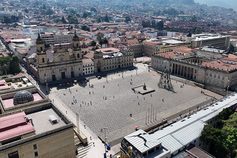 centro histórico de Bogotá
