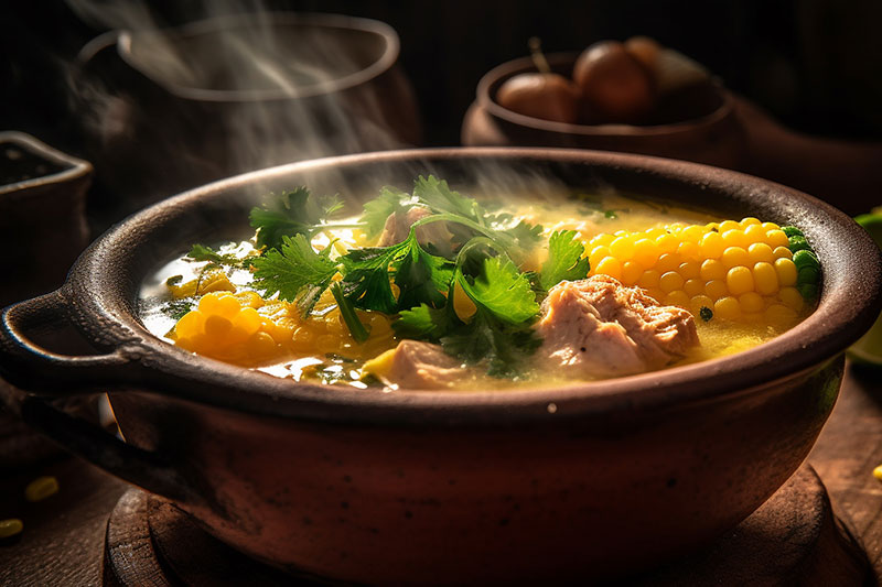 ajiaco plato tipico